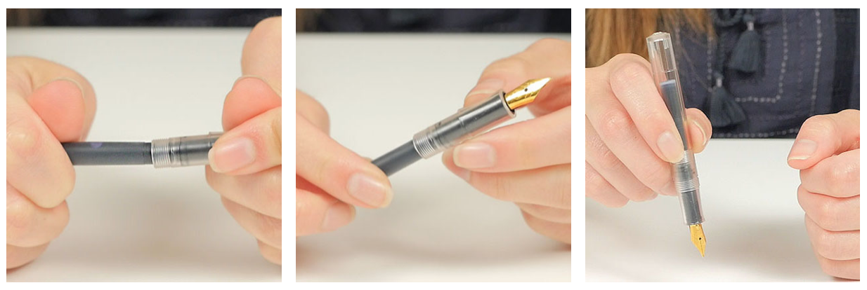 如何挑选钢笔 四种常见上墨方式优劣势