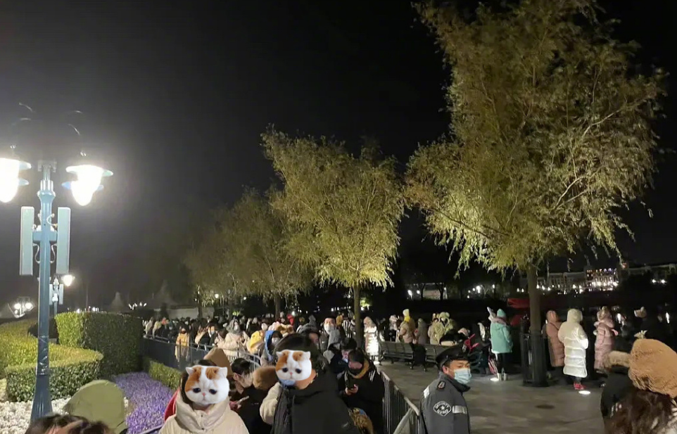 凌晨3点超5000人迪士尼排队买玩偶(网友直呼这些人太疯狂)
