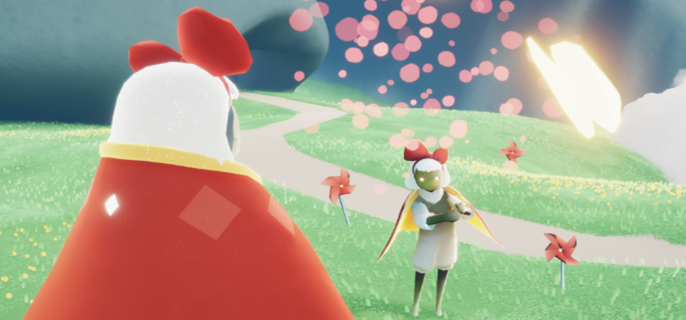 光遇撒花动作先祖位置