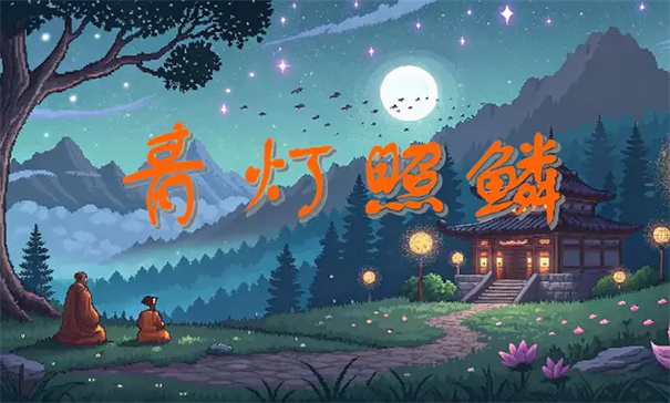 青灯照鳞